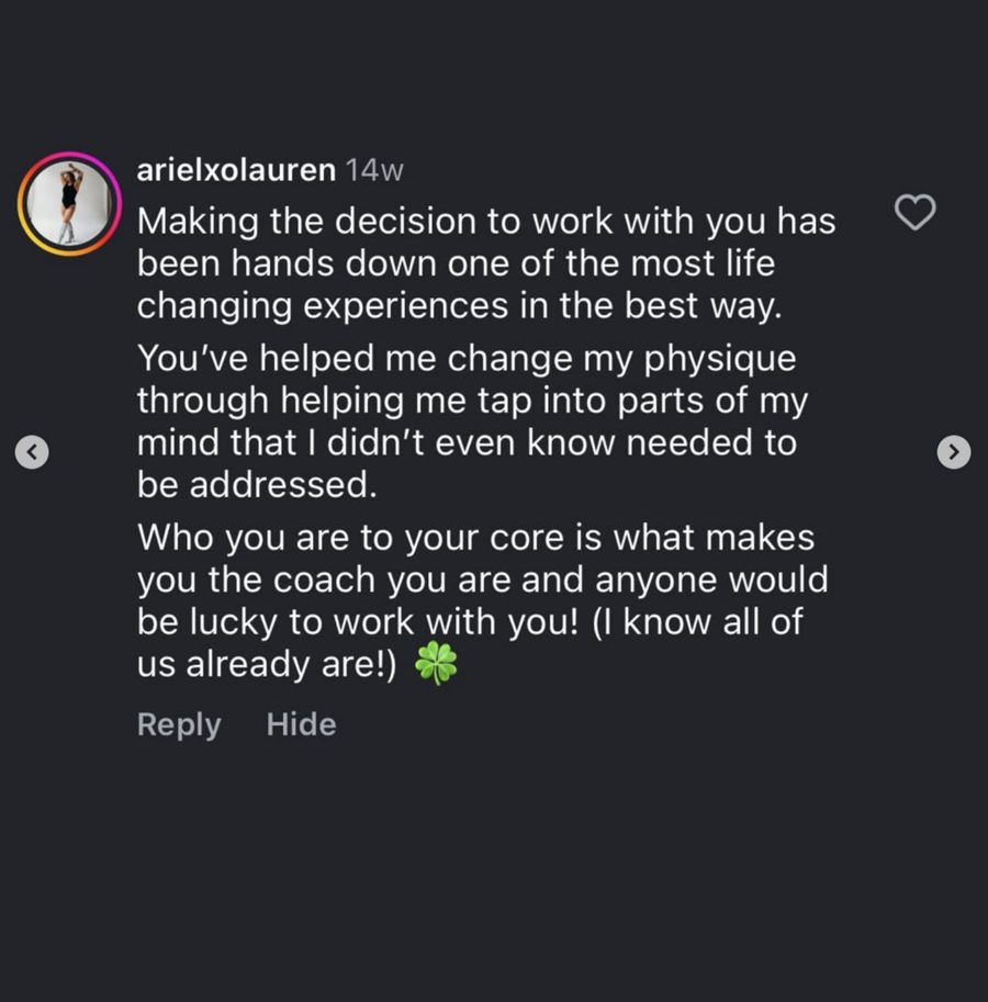 Client comment