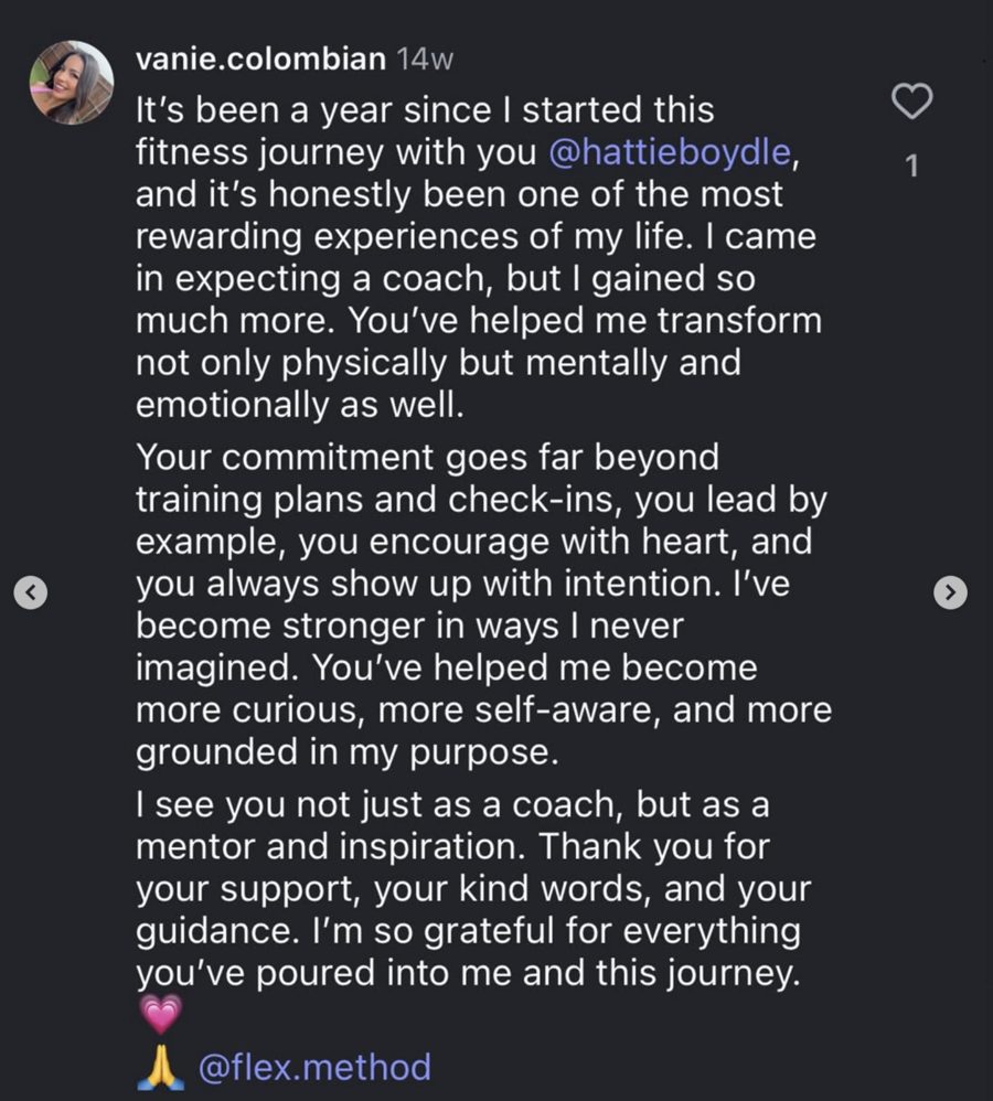 Client comment